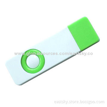 Promotional Thumb Drive, Fashionable with Hot-swap and Plug-and-play Features/No Driver Needed